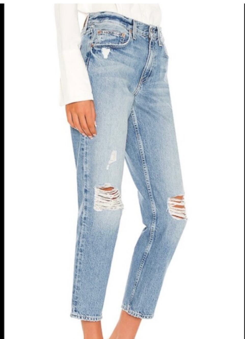 NWT Trave Denim Karolina Relaxed Taper  Jeans